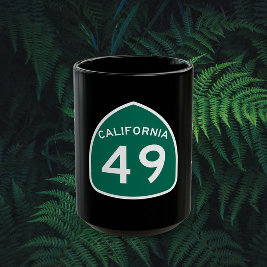 Highway 49 Black Mug (11oz, 15oz)